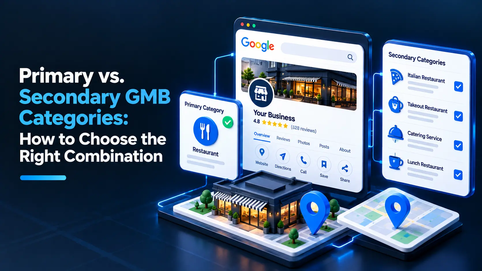 Primary vs. Secondary GMB Categories: How to Choose the Right Combination