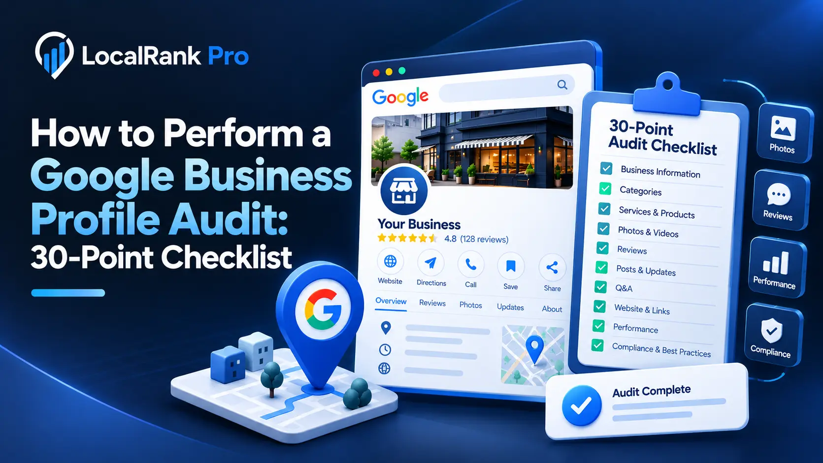 How to Perform a Google Business Profile Audit: 30-Point Checklist